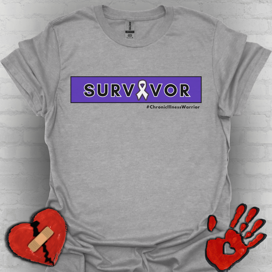 Chronic Illness Warrior Survivor- Awareness Shirt
