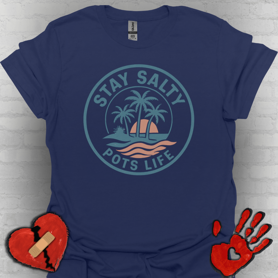 Stay Salty β POTS Life is a Beach (Teal/Peach)
