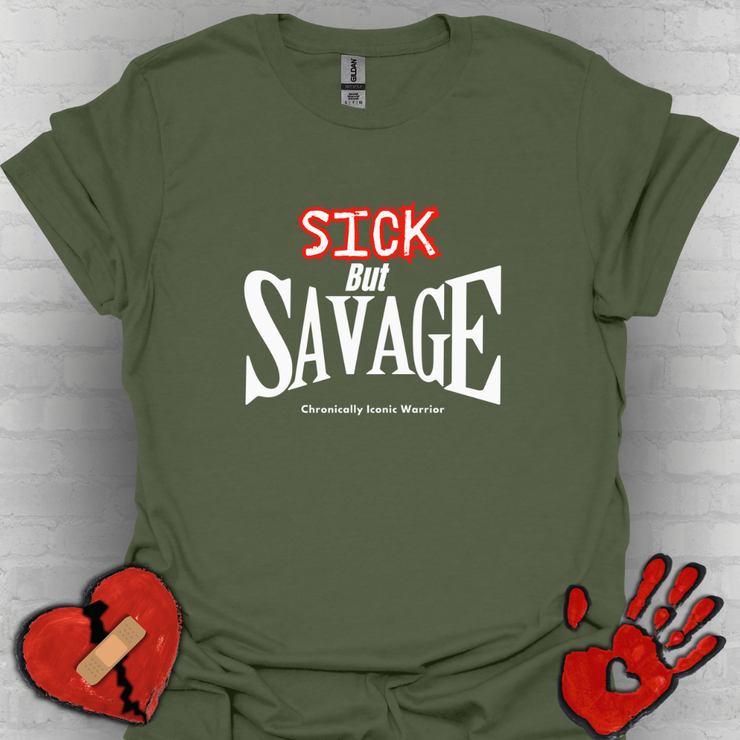 Sick & Savage – Chronically Iconic Warrior Tee