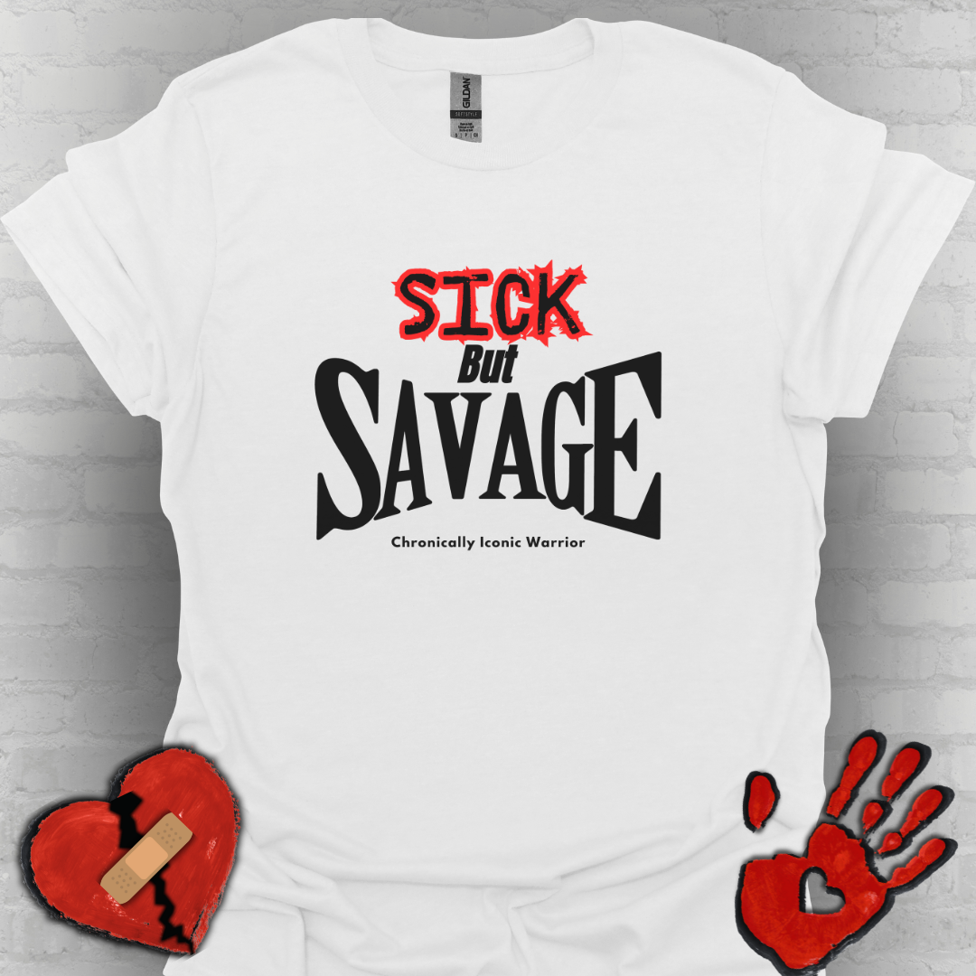 Sick & Savage – Chronically Iconic Warrior Tee