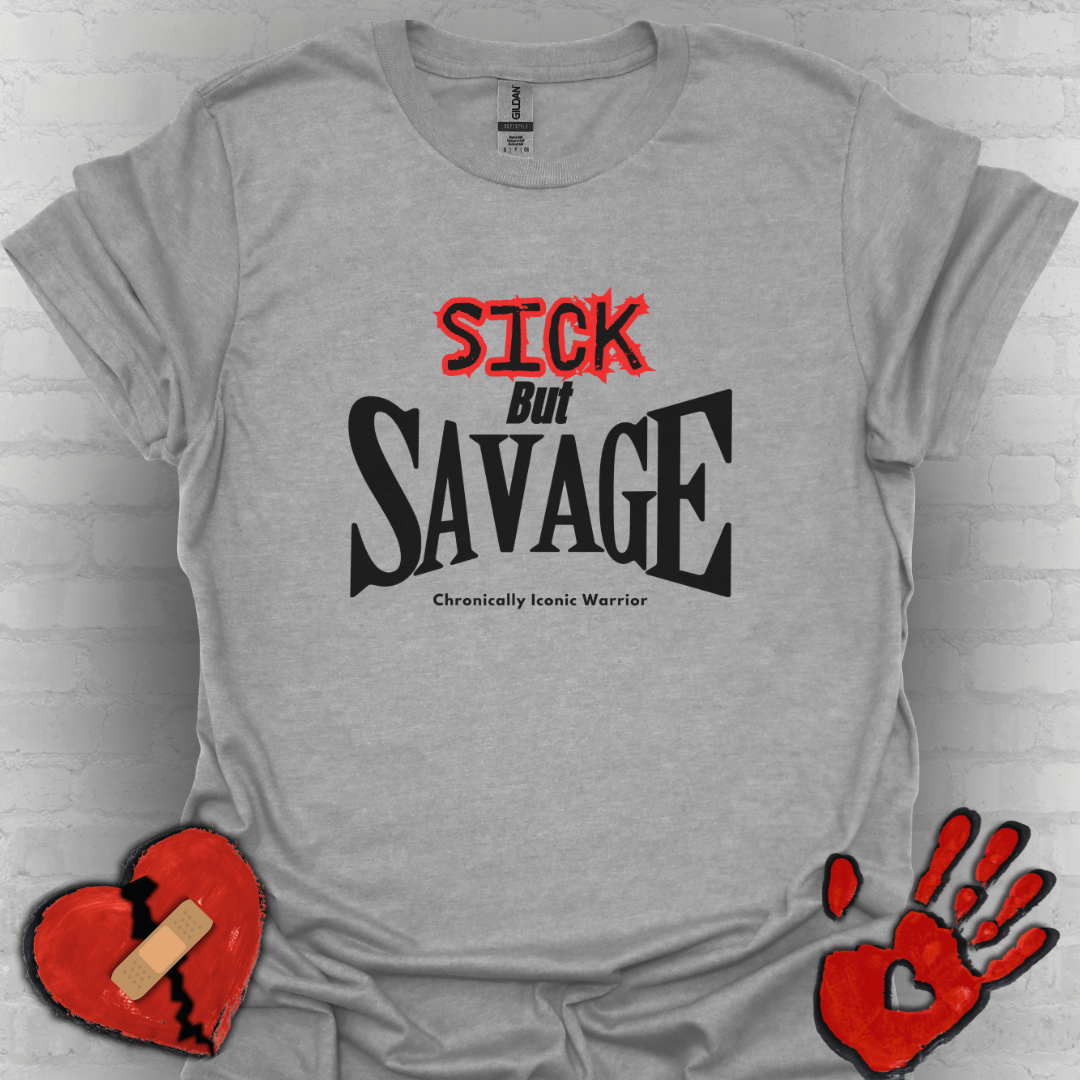 Sick & Savage – Chronically Iconic Warrior Tee