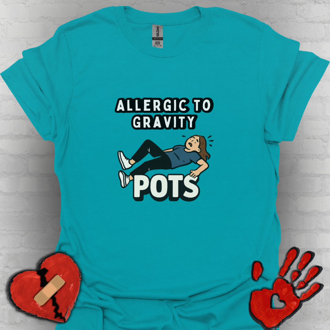 Allergic to Gravity- POTS Shirt