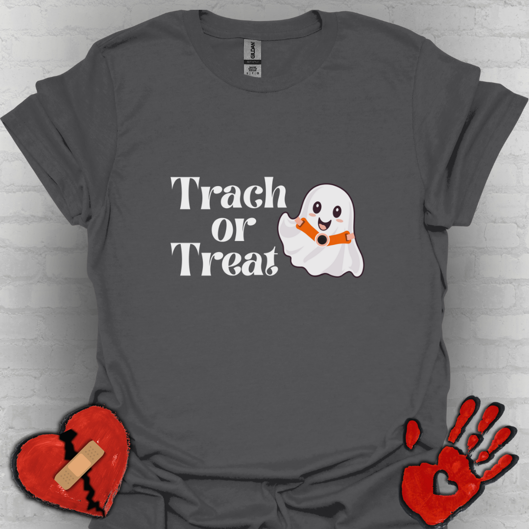 Trach or Treat – Halloween Tracheostomy Shirt (Version 2)