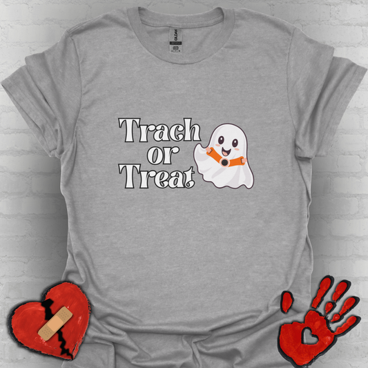 Trach or Treat – Halloween Tracheostomy Shirt (Version 2)