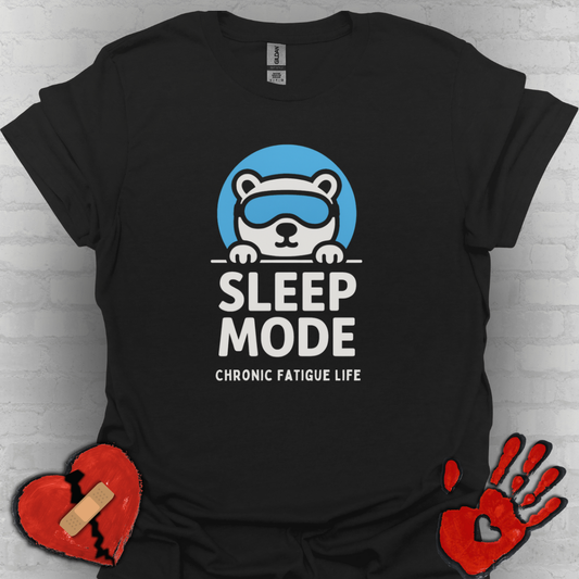 Sleep Mode Polar Bear – Chronic Fatigue Life Shirt