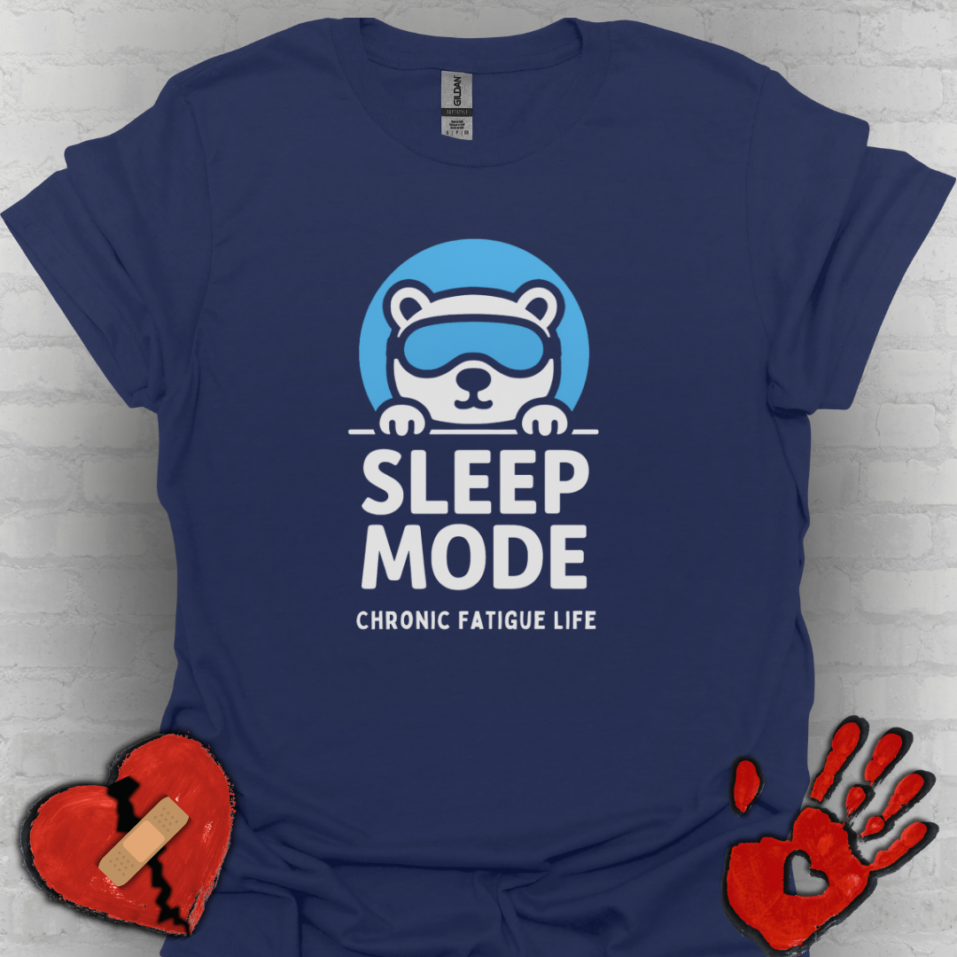Sleep Mode Polar Bear – Chronic Fatigue Life Shirt
