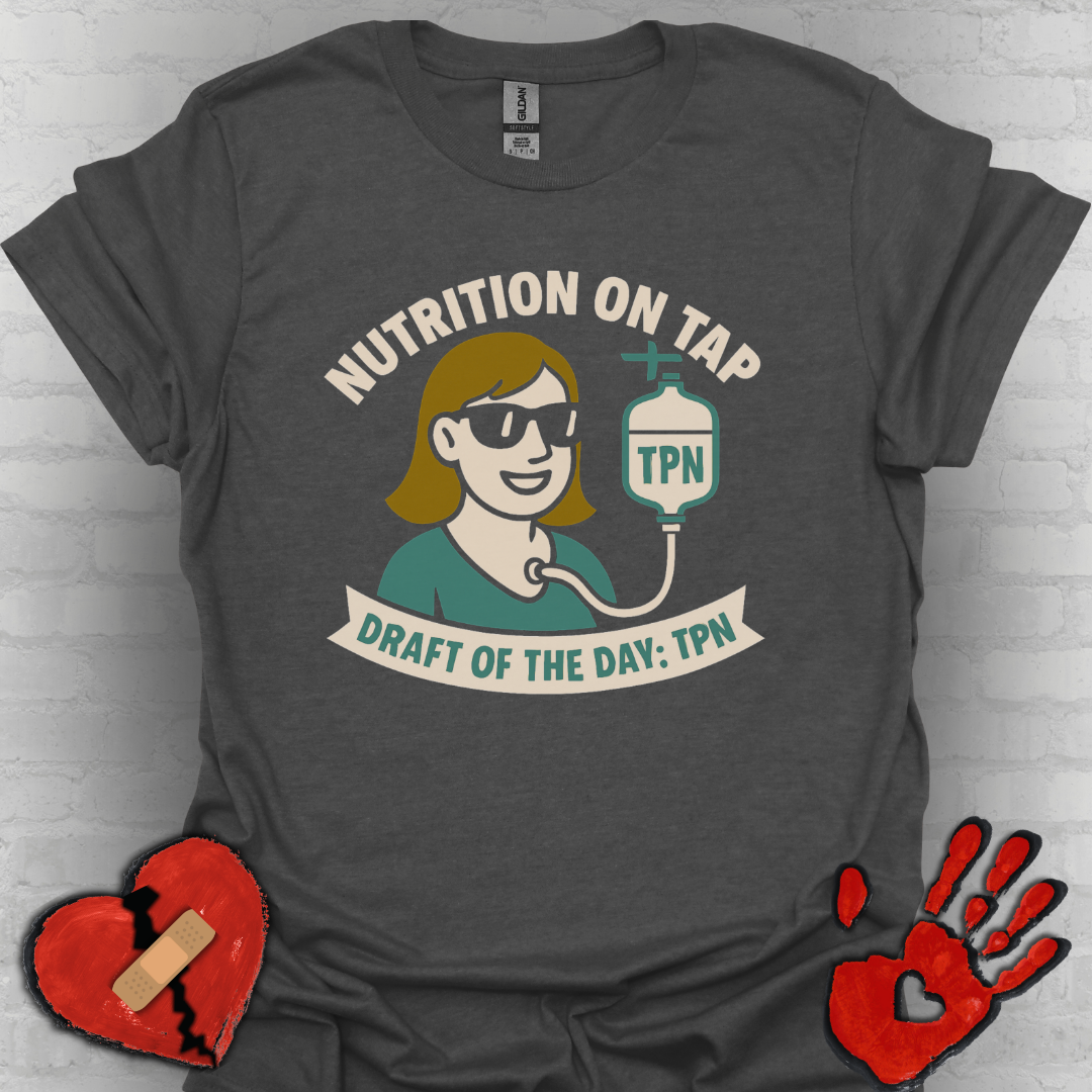 Nutrition On Tap – TPN Draft Funny Tee (Girl Version 2)