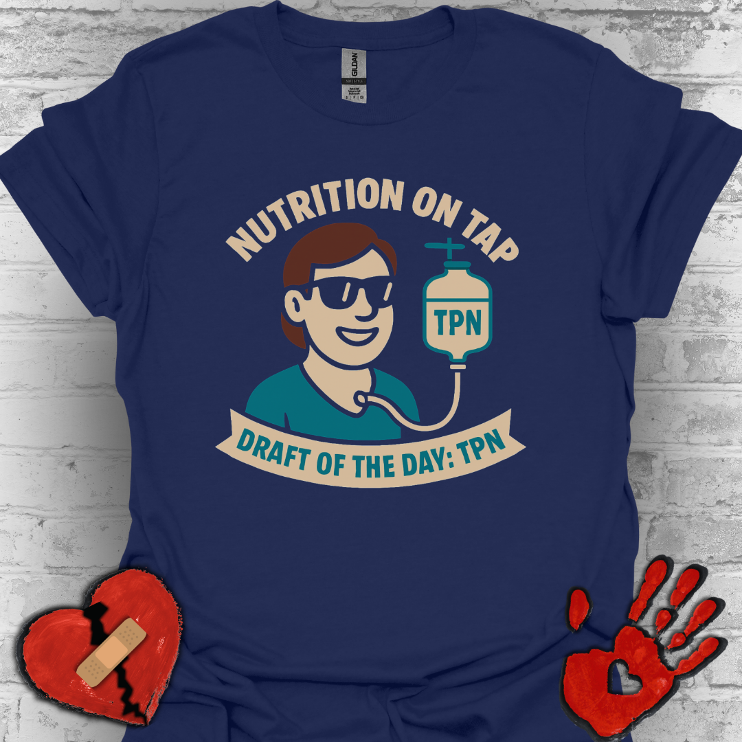 Nutrition On Tap – TPN Draft Funny Tee (Guy- Version 2)