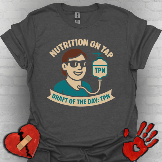 Nutrition On Tap – TPN Draft Funny Tee (Guy- Version 2)