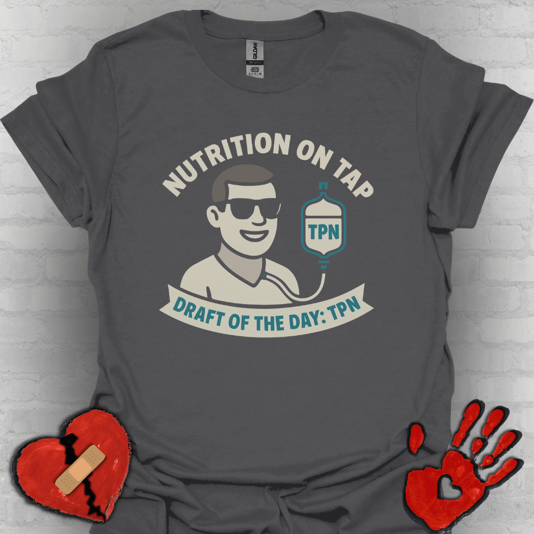 Nutrition On Tap – TPN Draft Funny Tee (Guy- Version 1)