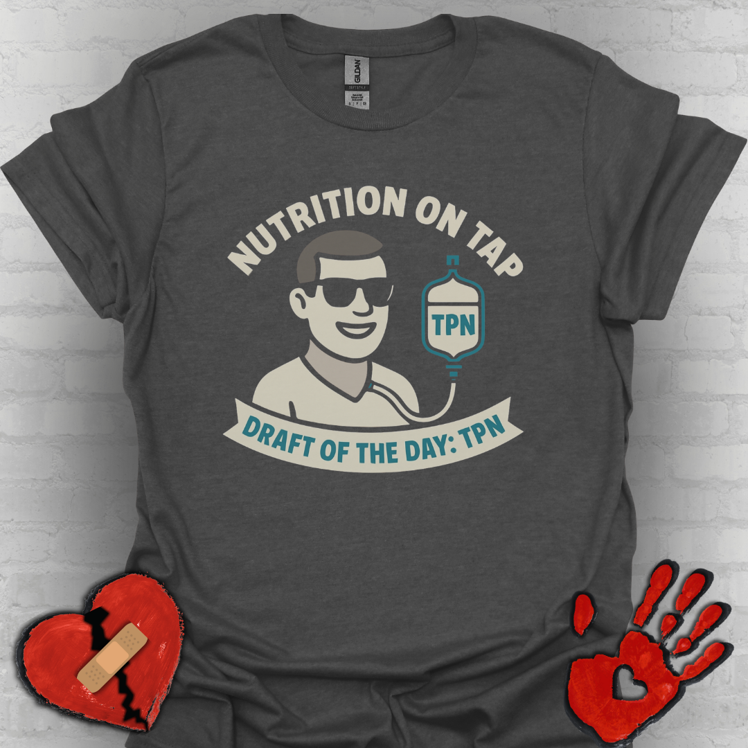 Nutrition On Tap – TPN Draft Funny Tee (Guy- Version 1)