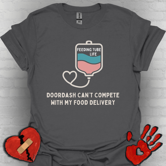 DoorDash can't Compete with my Food Delivery- Funny Tubie Tee