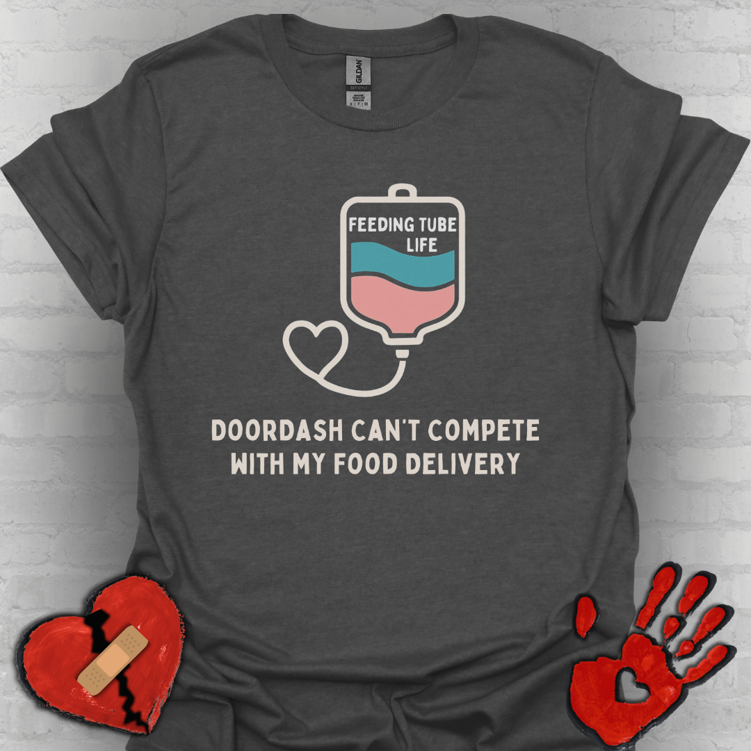 DoorDash can't Compete with my Food Delivery- Funny Tubie Tee
