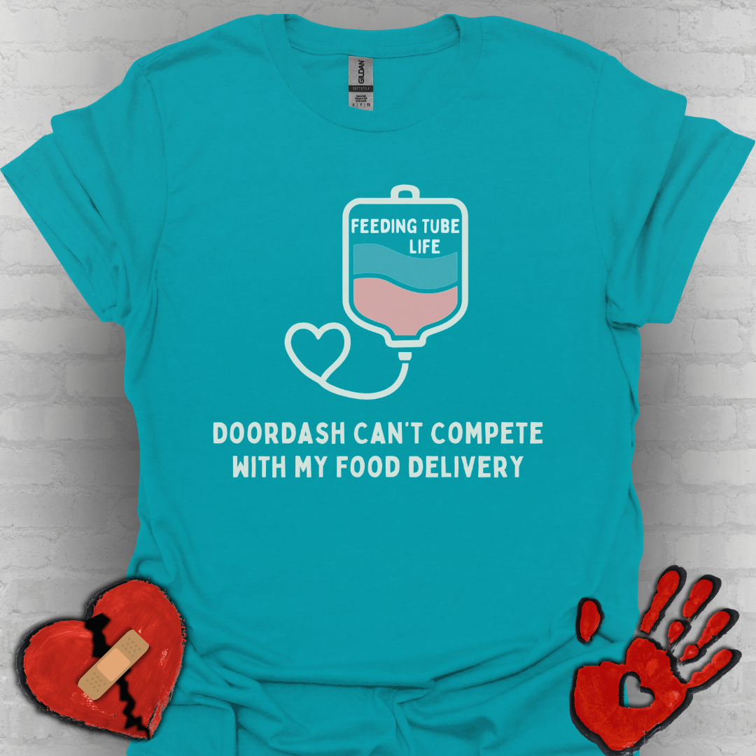 DoorDash can't Compete with my Food Delivery- Funny Tubie Tee
