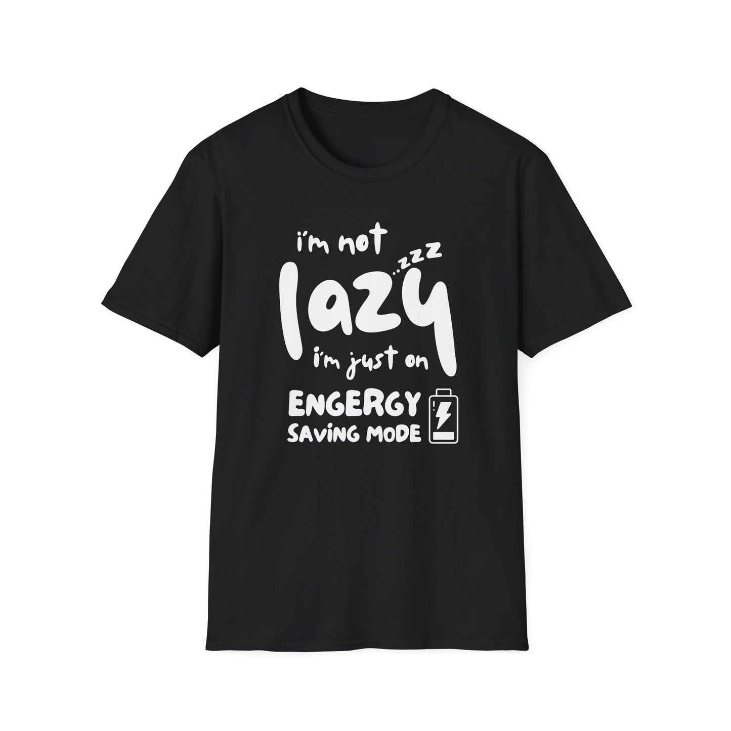 Energy Saving Mode Tee – Chronic Fatigue Shirt