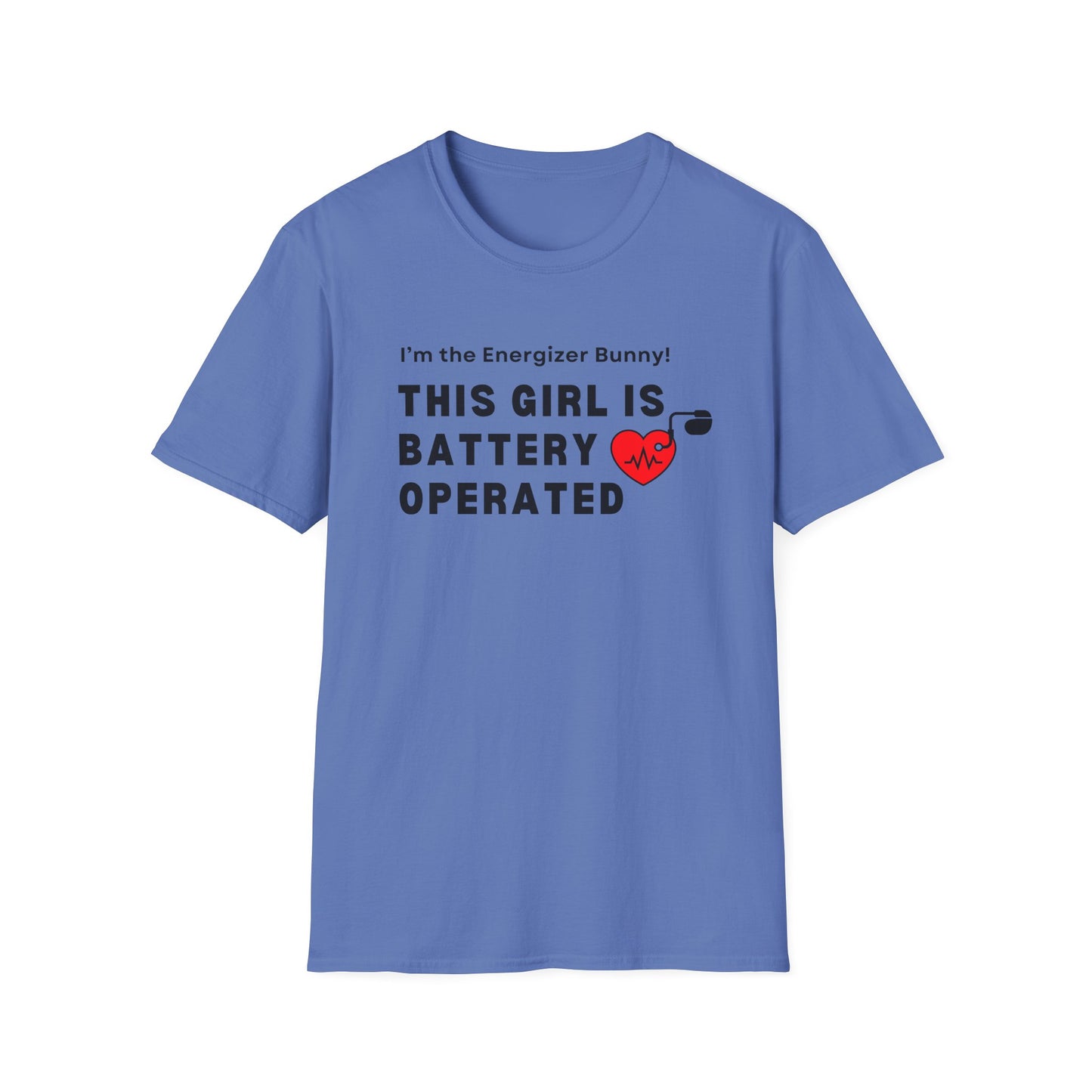 Her Battery Operated Pacemaker Humor Tee