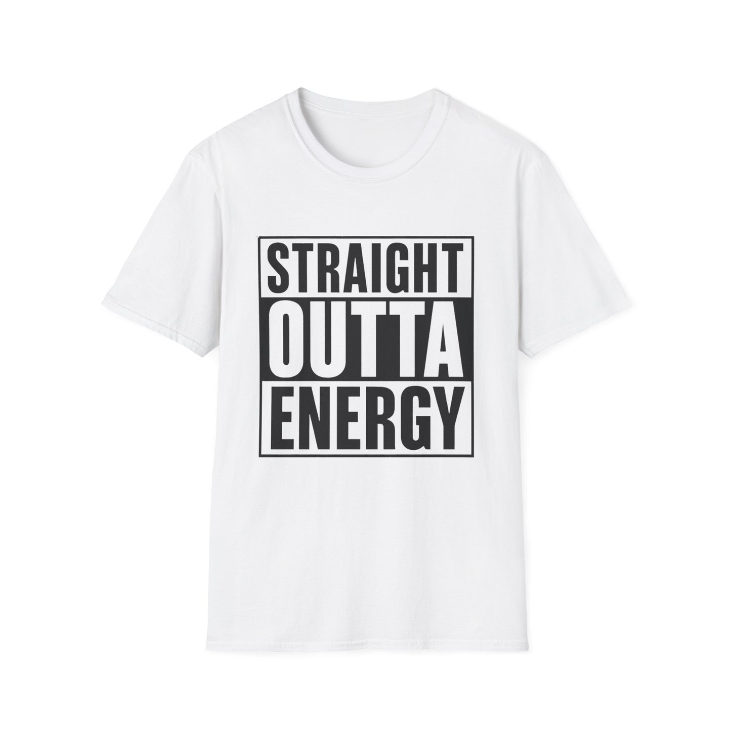 Straight Outta Energy – Chronic Fatigue Tee