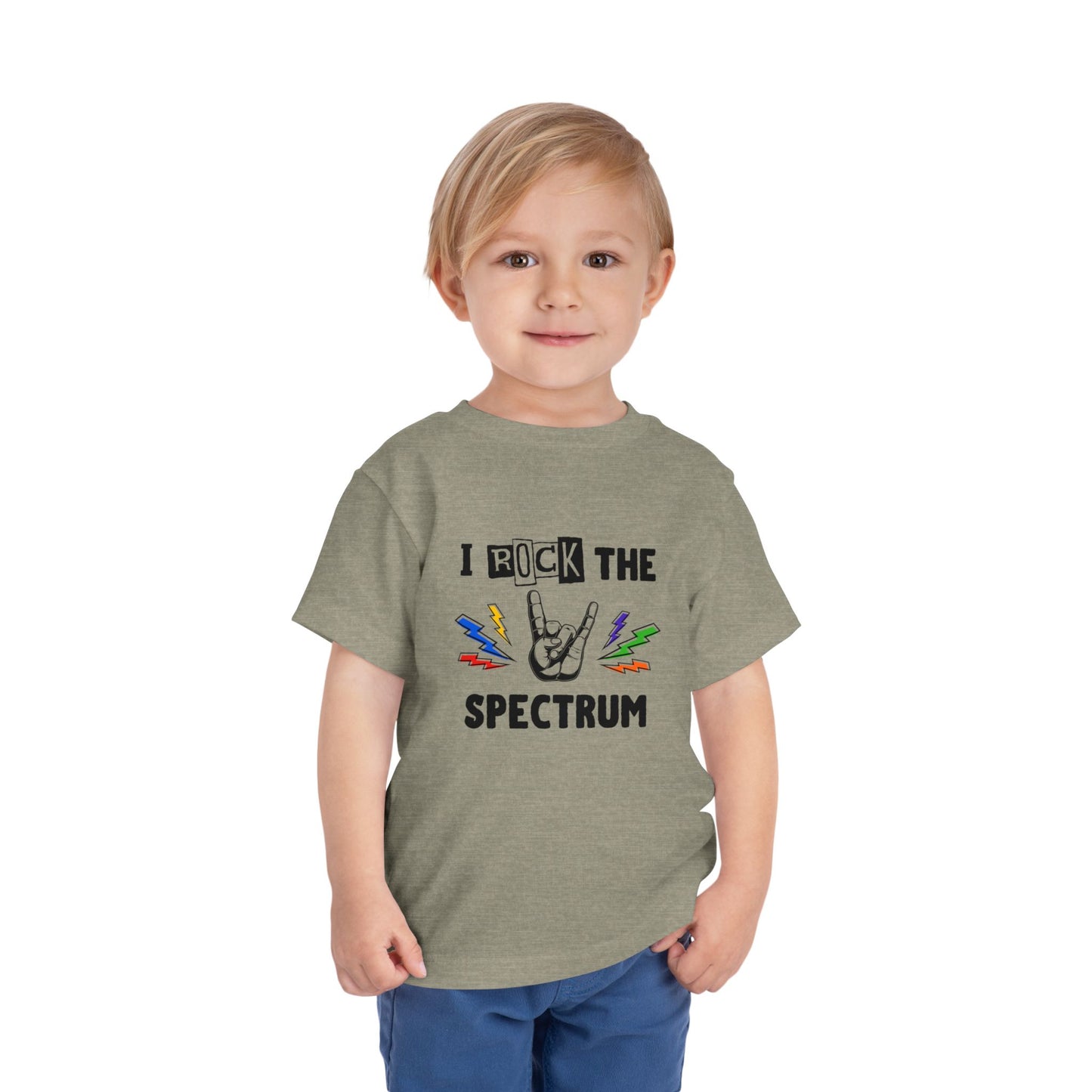 I Rock the Spectrum – Autism Toddler Shirt