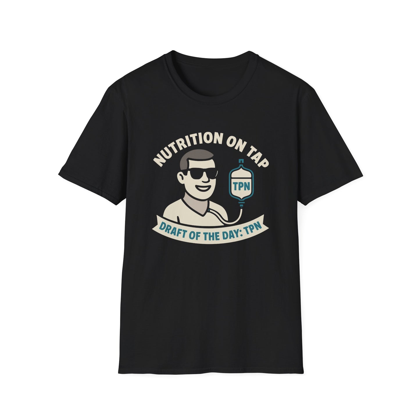 Nutrition On Tap – TPN Draft Funny Tee (Guy- Version 1)