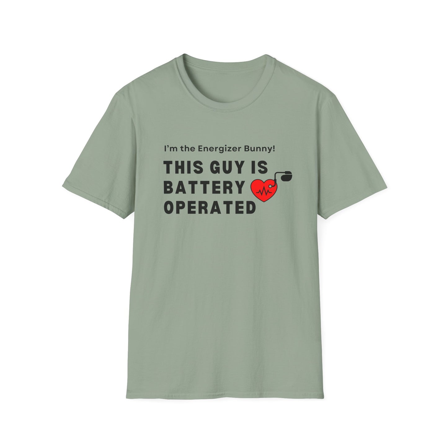 His Battery Operated Pacemaker Humor Tee
