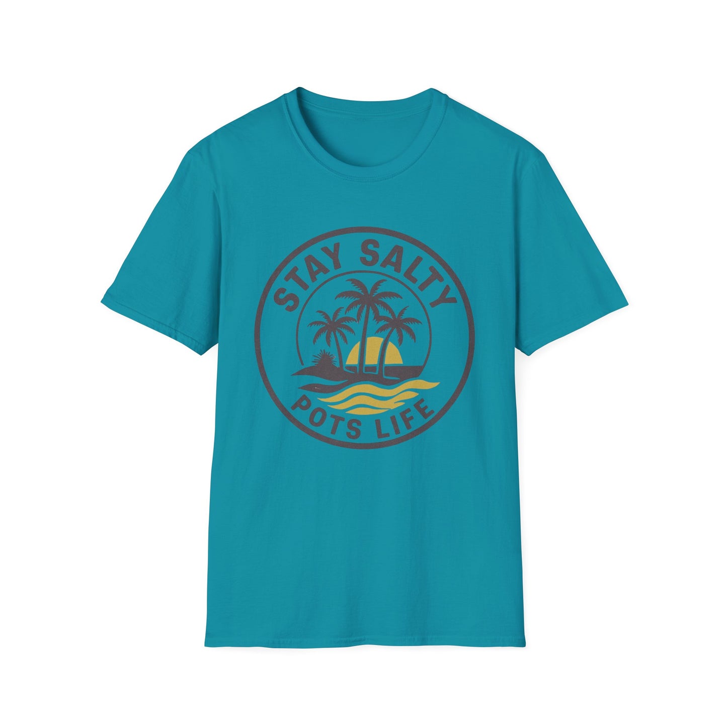 Stay Salty β POTS Life is a Beach (Brown/Yellow)