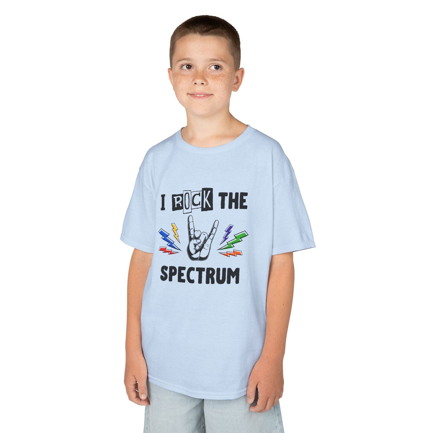 I Rock the Spectrum – Autism Kids Shirt