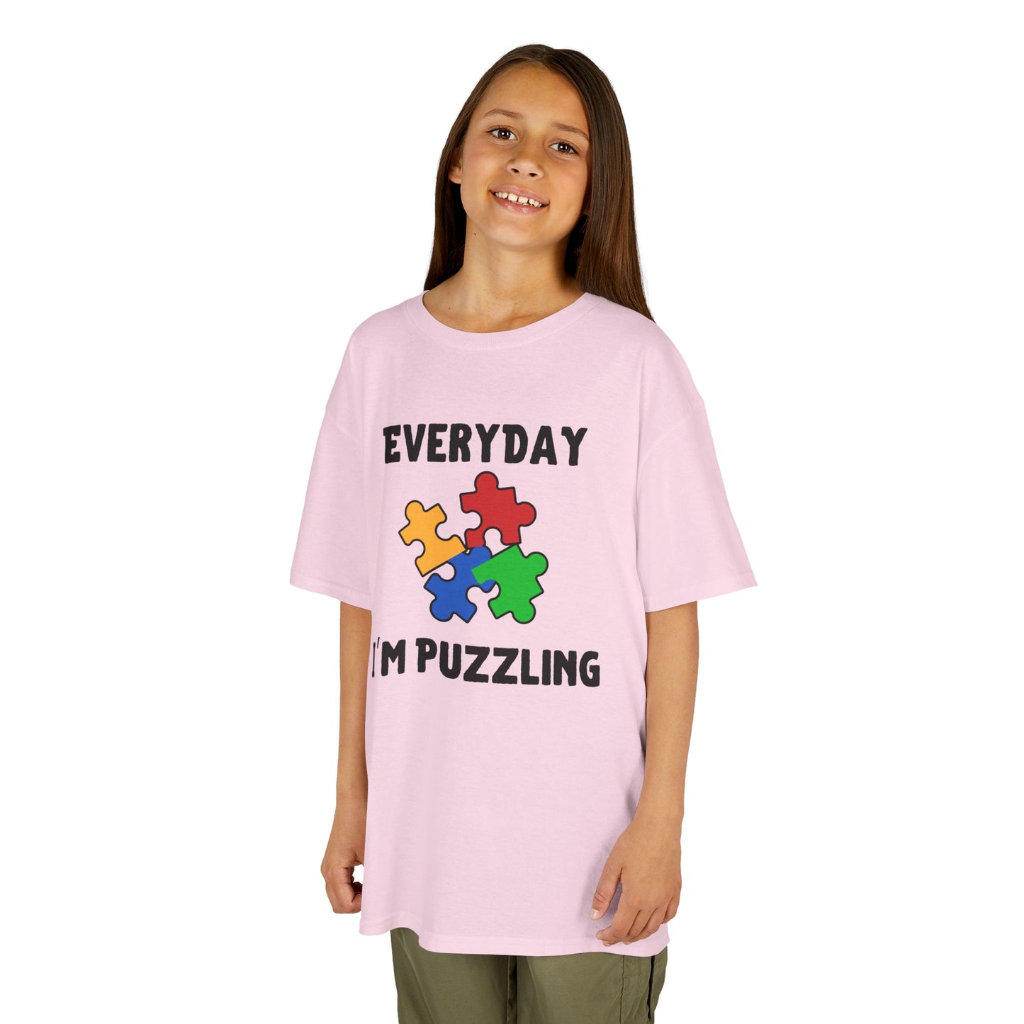 Everyday I'm Puzzling – Autism Kids Shirt