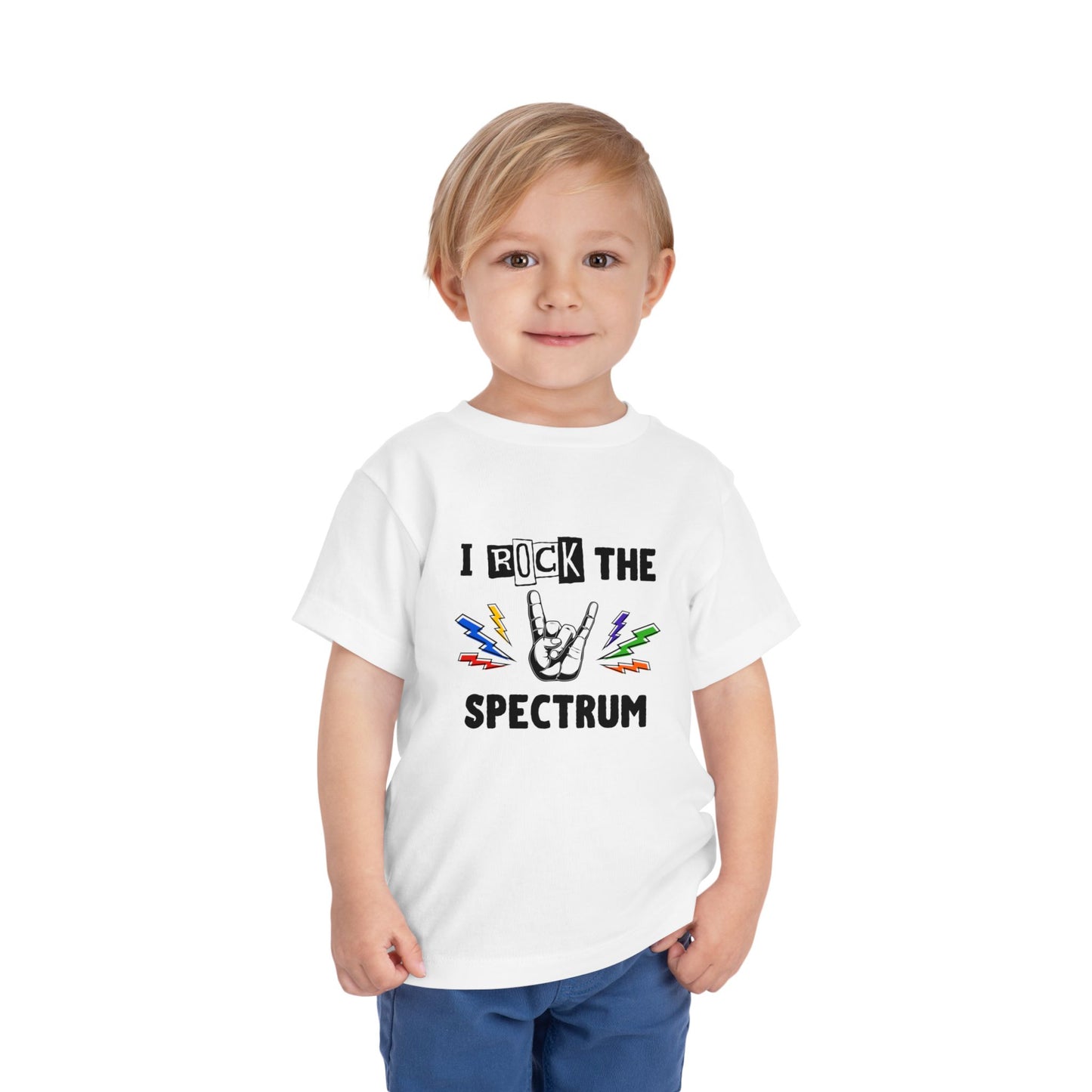 I Rock the Spectrum – Autism Toddler Shirt