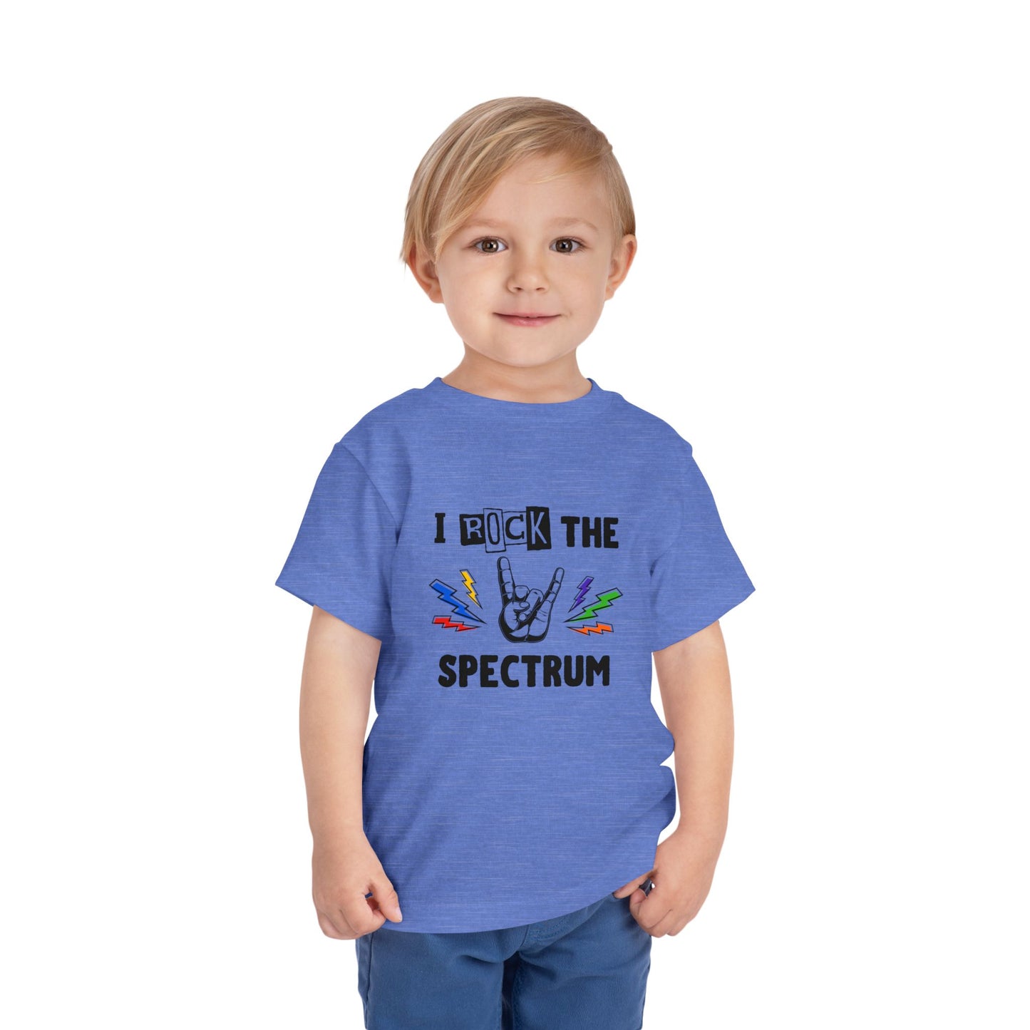 I Rock the Spectrum – Autism Toddler Shirt