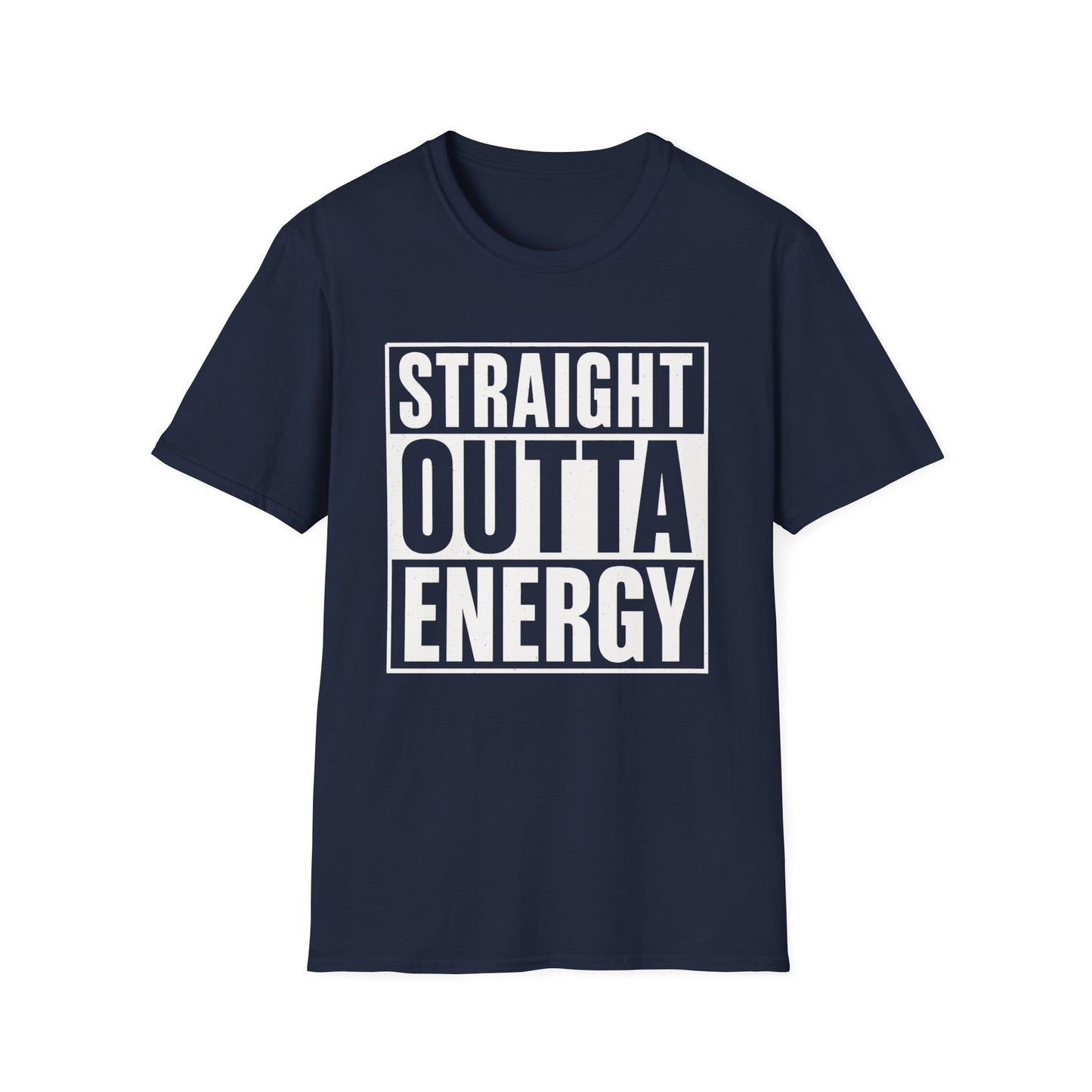 Straight Outta Energy – Chronic Fatigue Tee