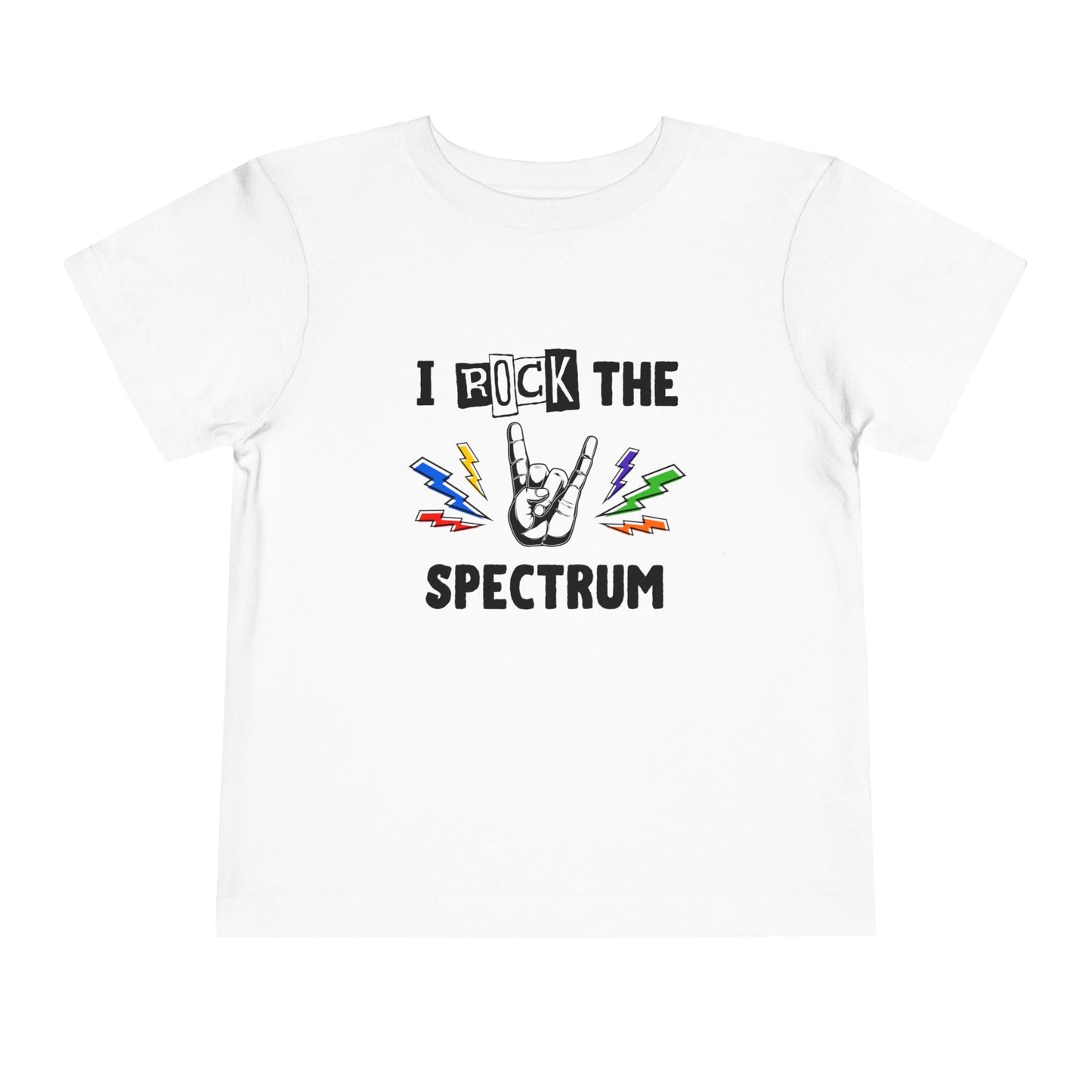 I Rock the Spectrum – Autism Toddler Shirt