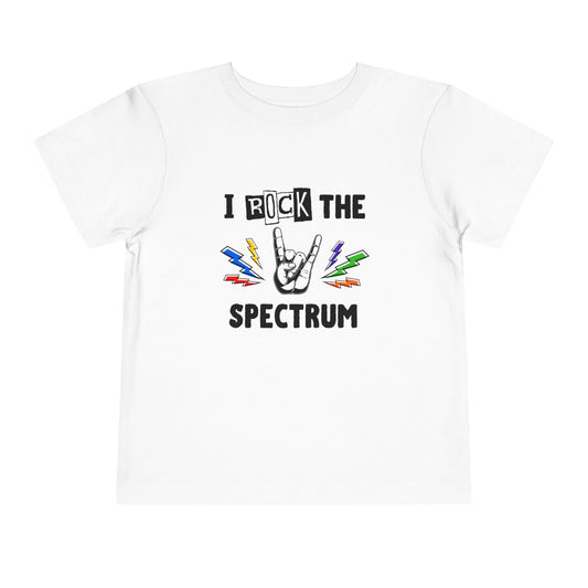 I Rock the Spectrum – Autism Toddler Shirt