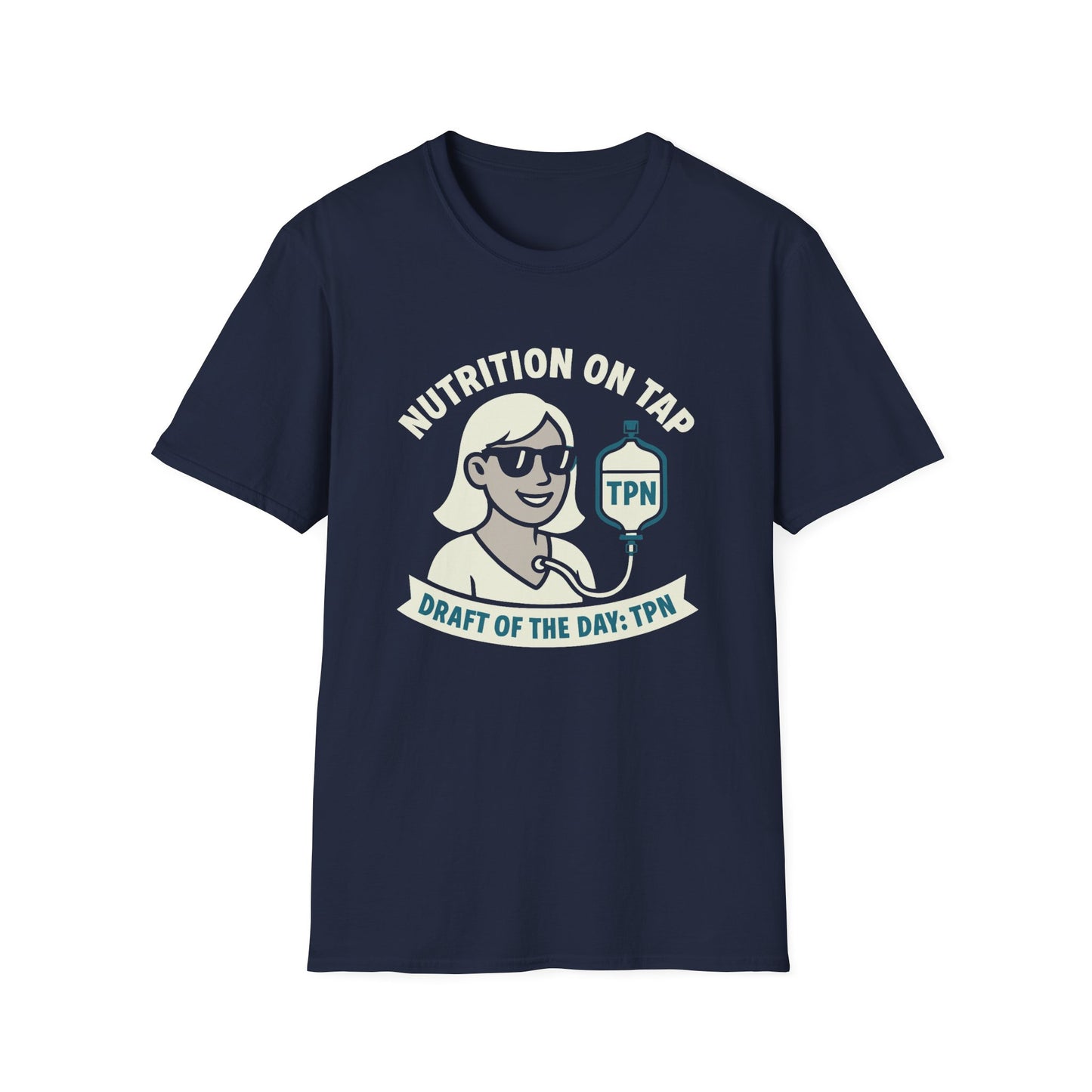 Nutrition On Tap – TPN Draft Funny Tee (Girl Version 1)