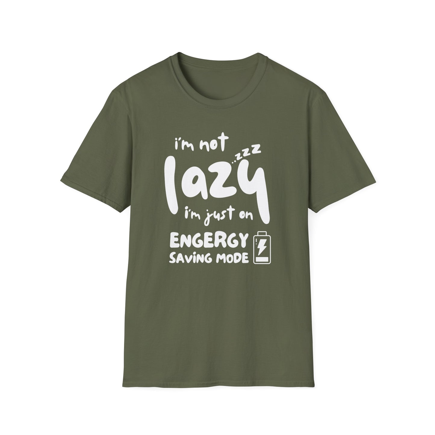 Energy Saving Mode Tee – Chronic Fatigue Shirt