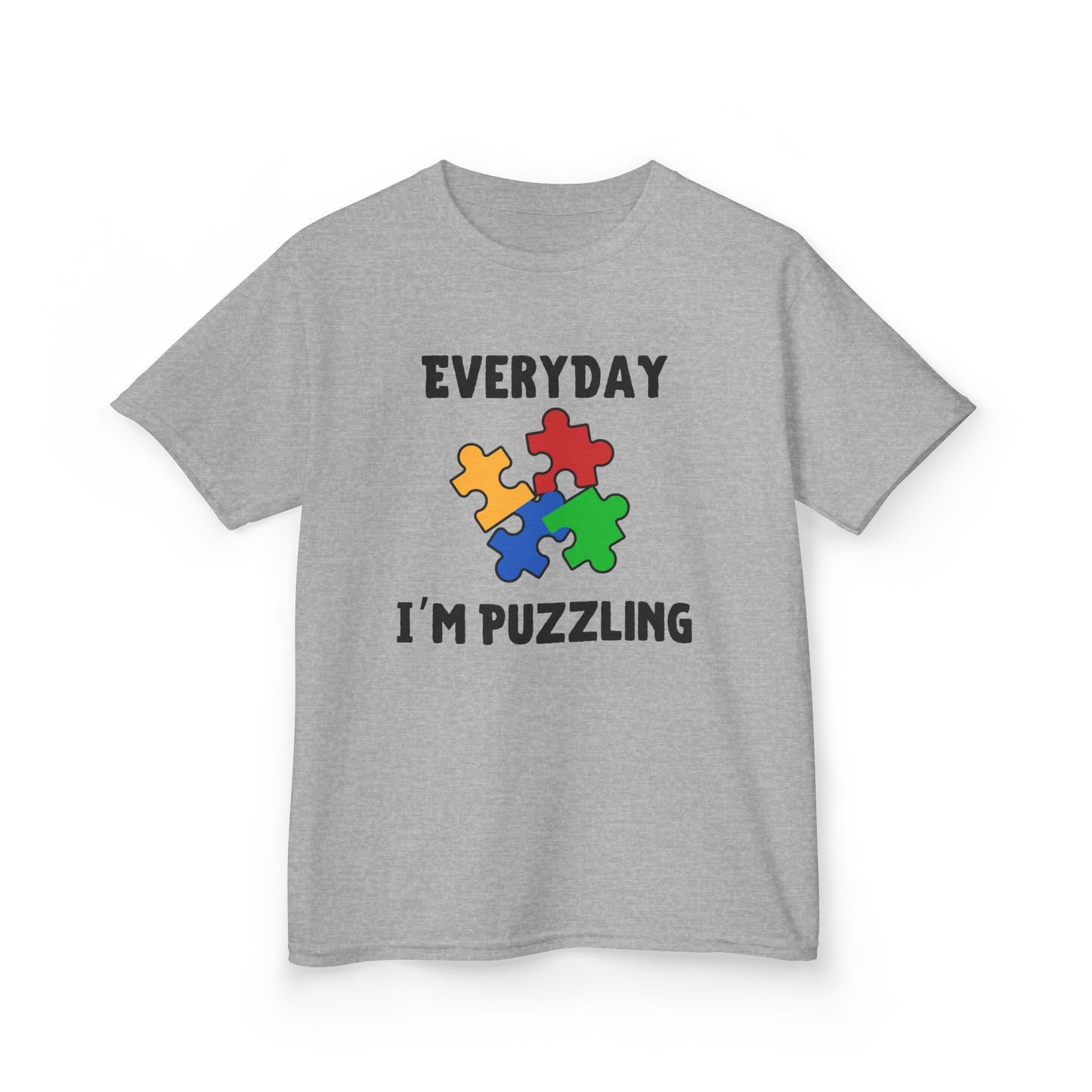 Everyday I'm Puzzling – Autism Kids Shirt