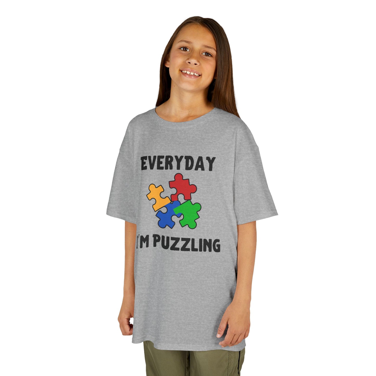 Everyday I'm Puzzling – Autism Kids Shirt