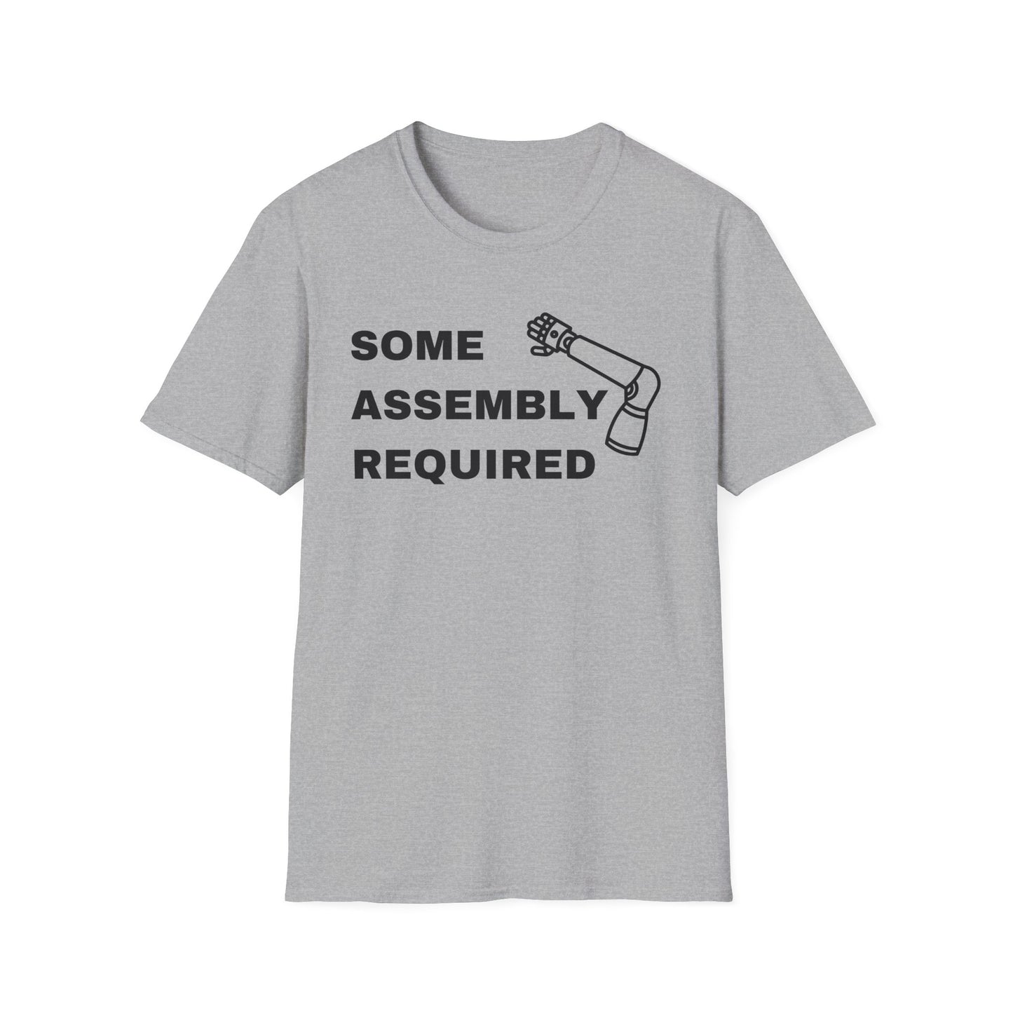 Some Assembly Required – Arm Amputee Funny Shirt