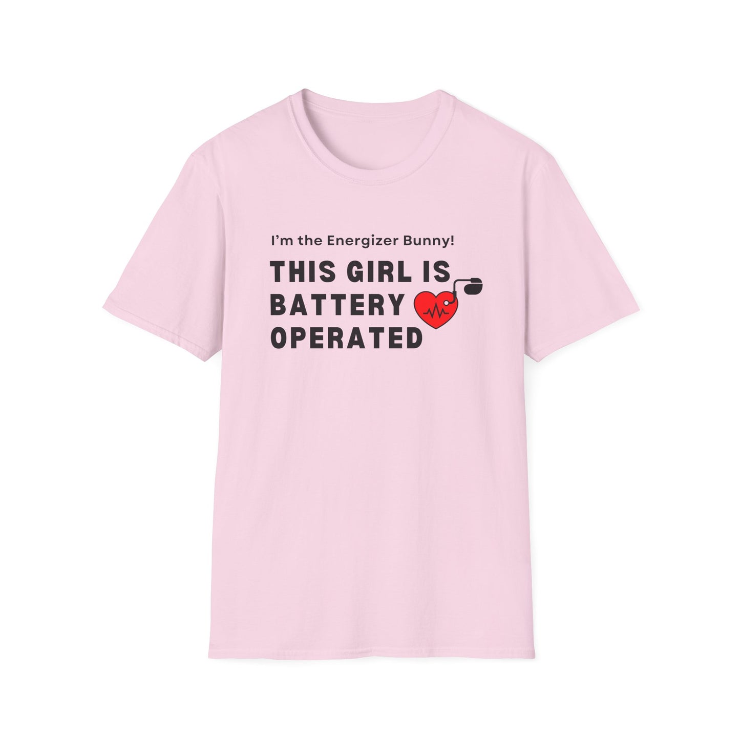 Her Battery Operated Pacemaker Humor Tee