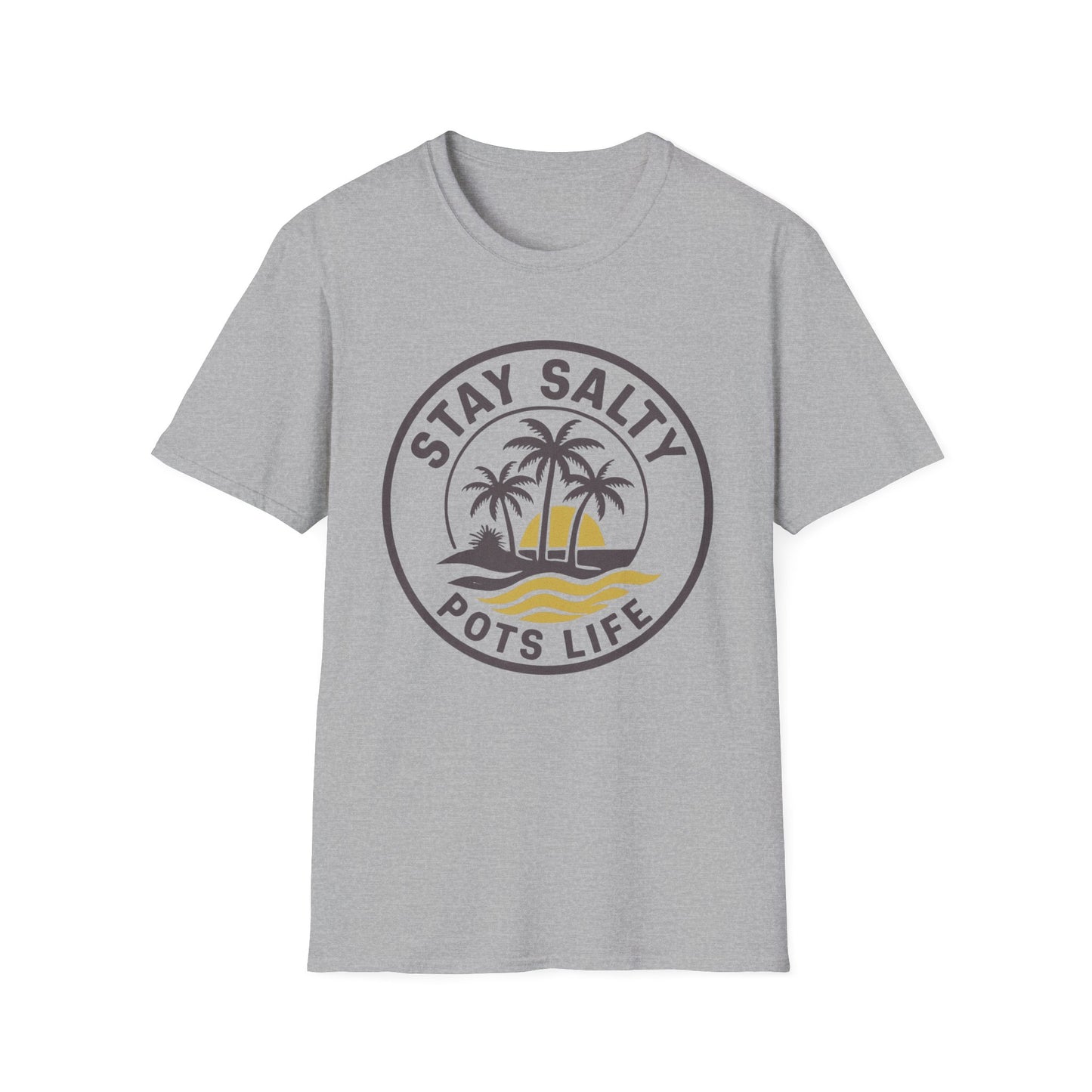 Stay Salty β POTS Life is a Beach (Brown/Yellow)