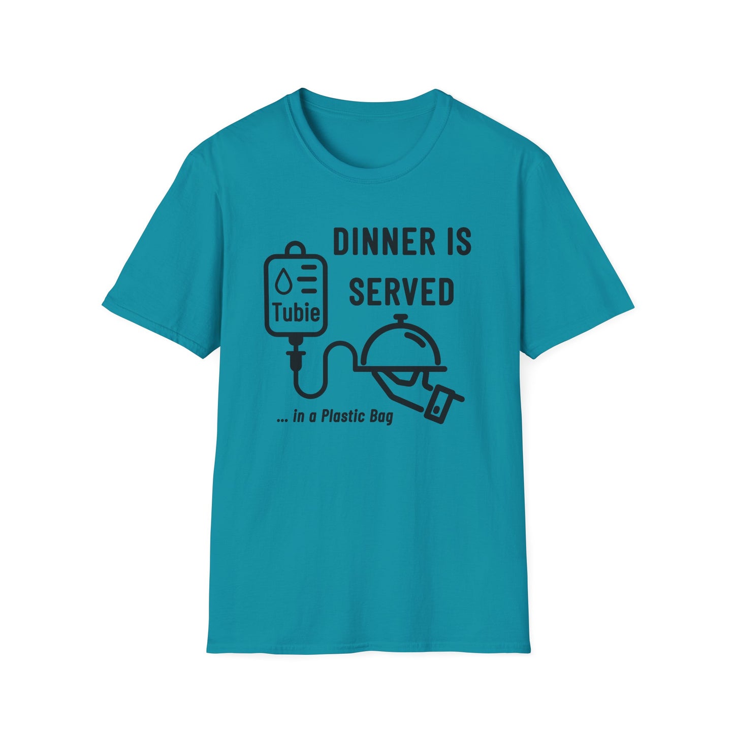 Dinner in a Plastic Bag – Funny Feeding Tube Tee