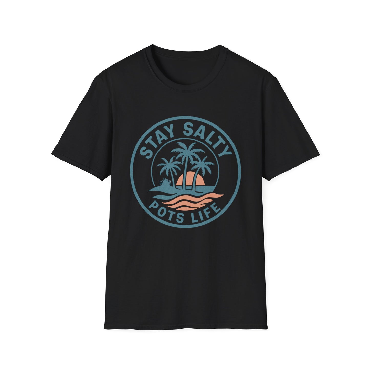 Stay Salty β POTS Life is a Beach (Teal/Peach)