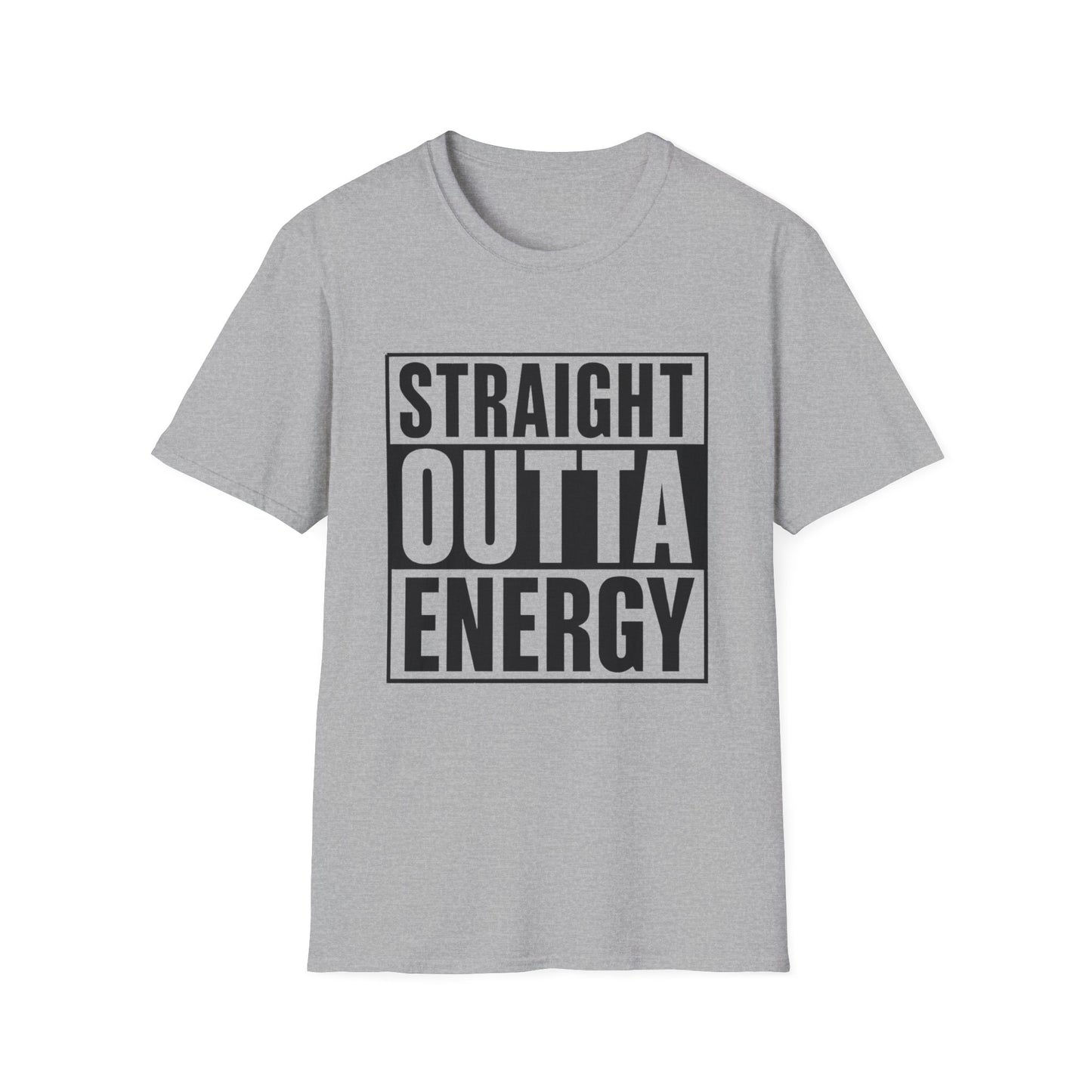 Straight Outta Energy – Chronic Fatigue Tee