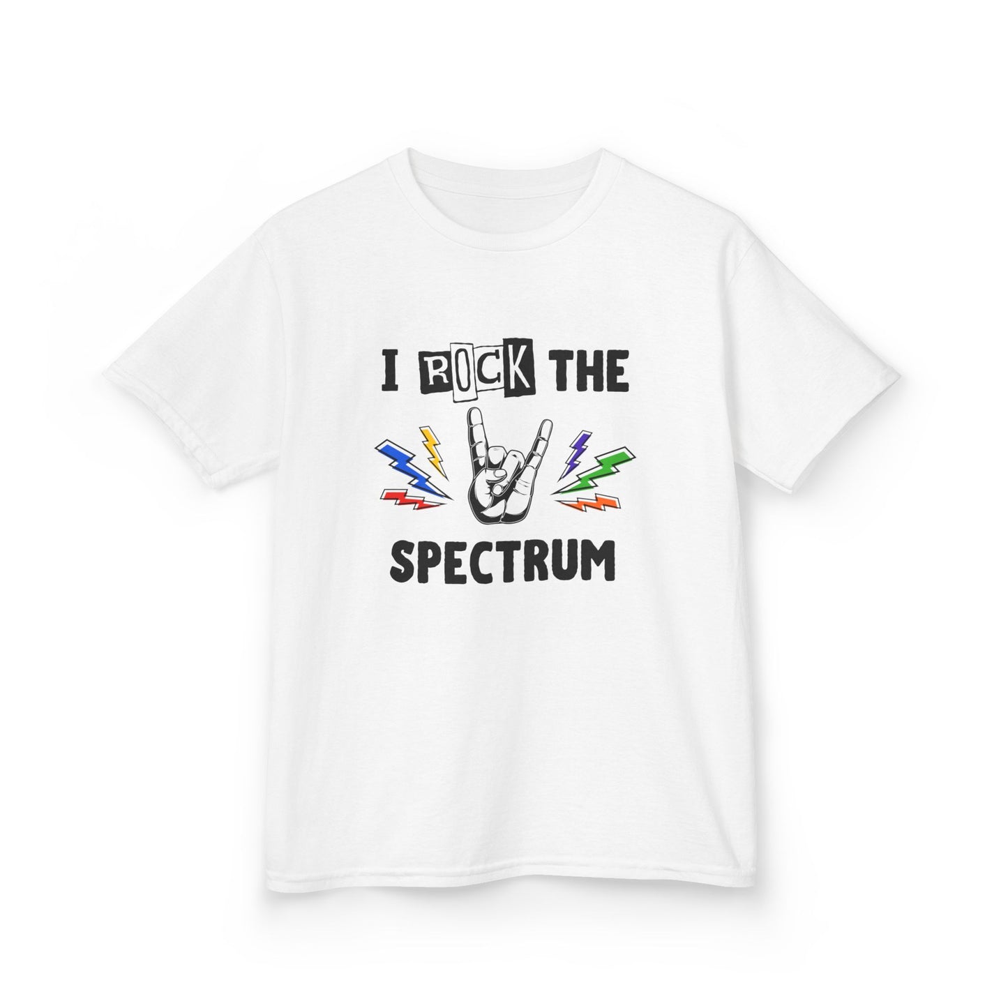 I Rock the Spectrum – Autism Kids Shirt
