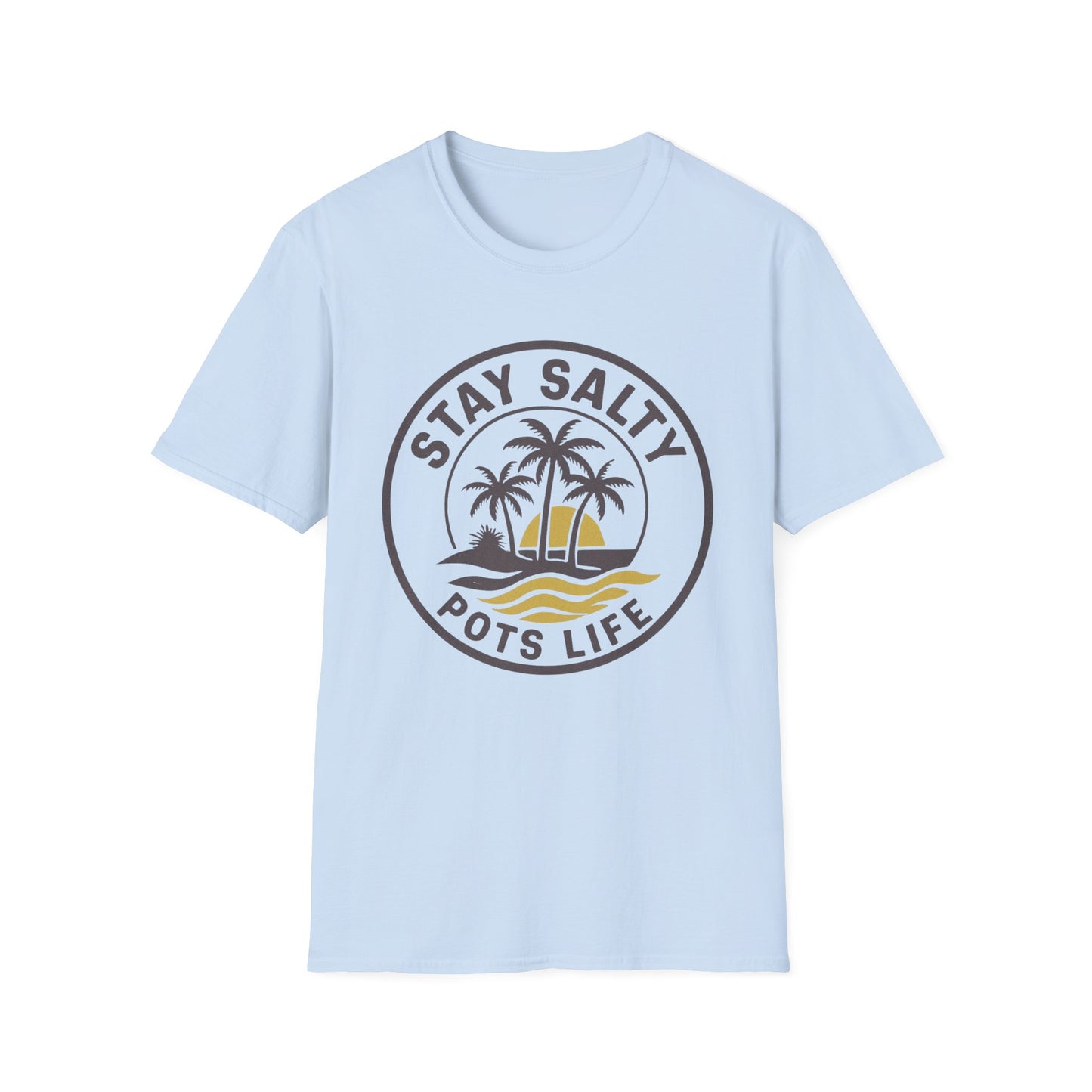 Stay Salty β POTS Life is a Beach (Brown/Yellow)