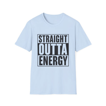 Straight Outta Energy – Chronic Fatigue Tee