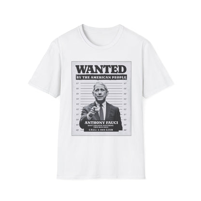 Wanted by the American People – Fauci Accountability Tee