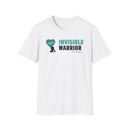 Vaccine Injury Invisible Warrior- Teal Design Shirt