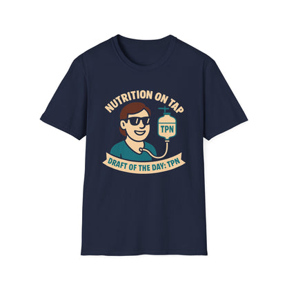 Nutrition On Tap – TPN Draft Funny Tee (Guy- Version 2)