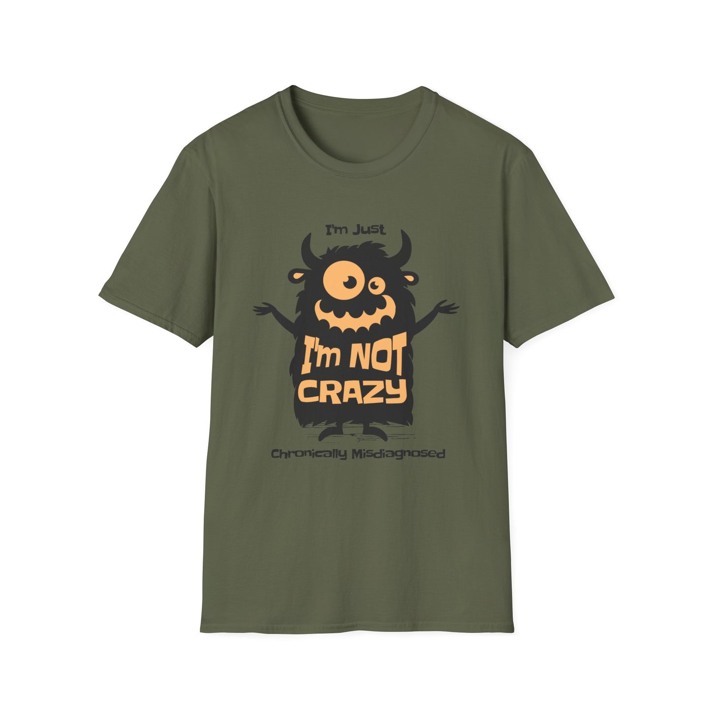Funny Monster Chronic Illness Misdiagnosis Tee