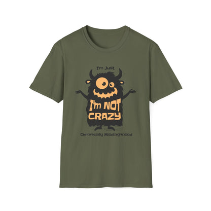 Funny Monster Chronic Illness Misdiagnosis Tee